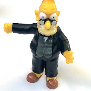 The Simpson’s Grandpa Halloween Burger King Toy 2001