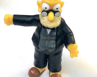 The Simpson’s Grandpa Halloween Burger King Toy 2001