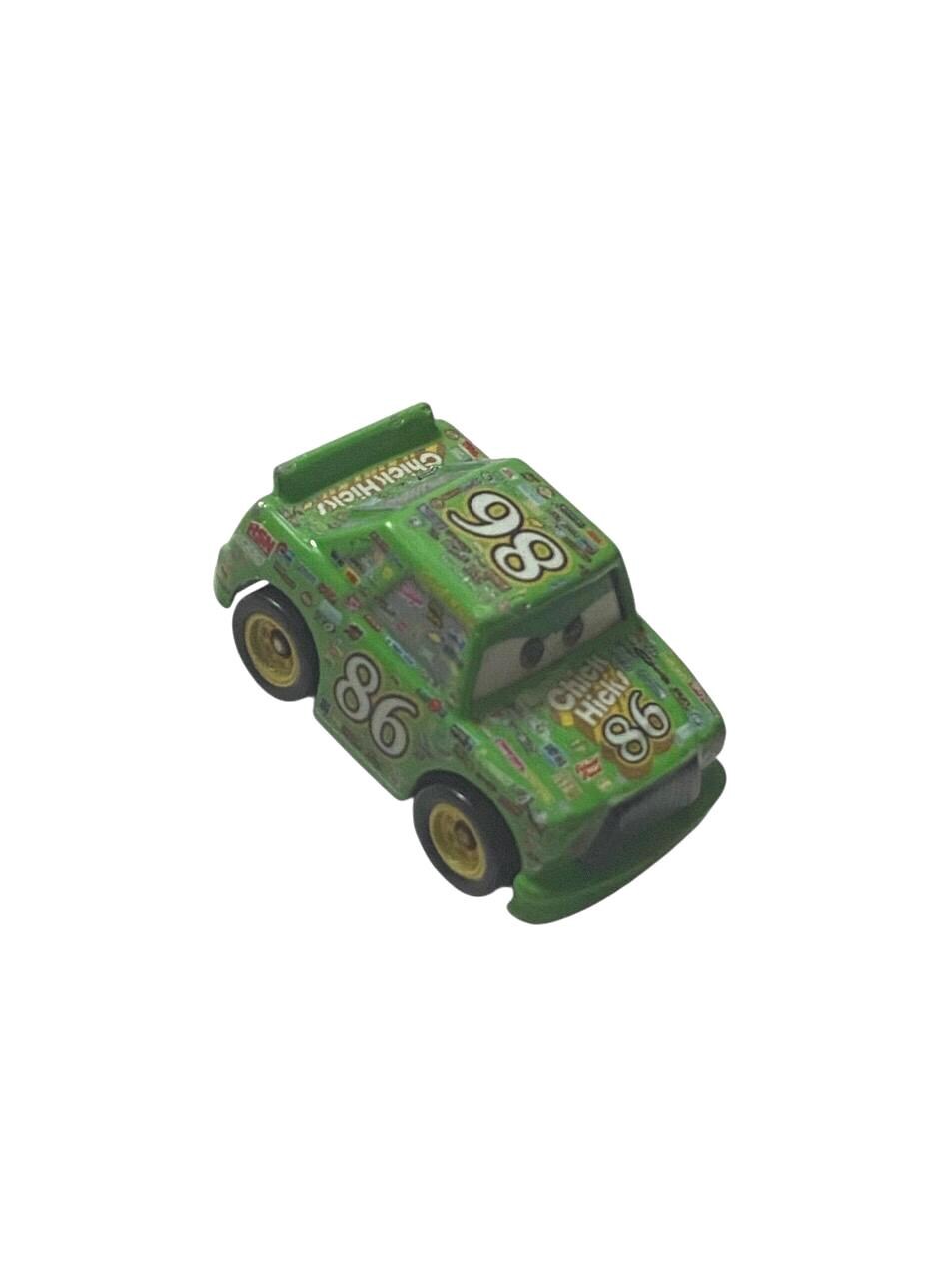 Disney Pixar Cars ~ Mini Racers ~ CHICK HICKS #86 ~ Green HTB 1:55