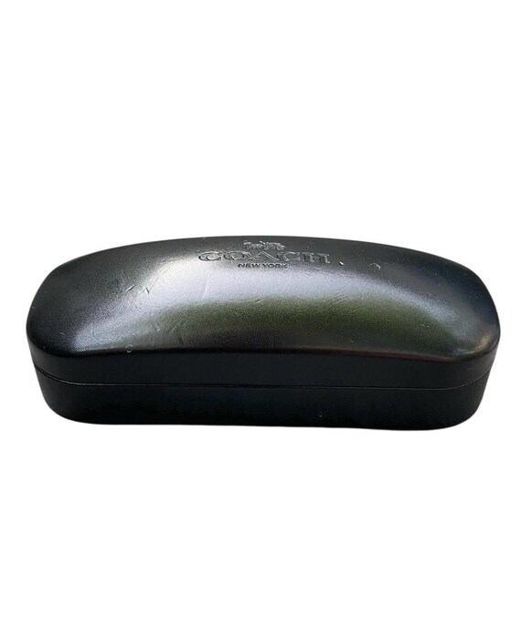 Coach Sunglasses Eyeglasses Black Hard Clamshell Vintage  display picture 3