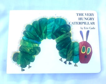 La oruga muy hambrienta Carle Eric, libro infantil vintage