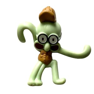 Spongebob Squarepants ~ SQUIDWARD ~ Burger King Vintage Toy