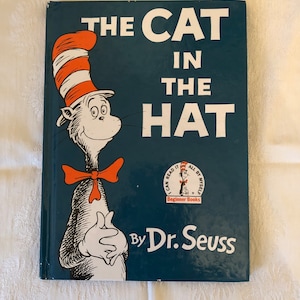 Vintage Dr. Seuss Die Katze im Hut Hardcover, 1985 Sammlerstück