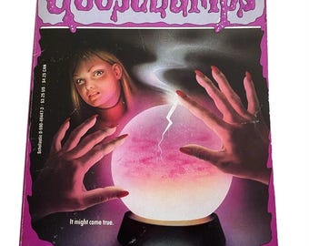 Goosebumps #12 ~ Cuidado com o que você deseja ~ Por R.L. Stine ~ Romance de terror para adolescentes, clássico dos anos 90
