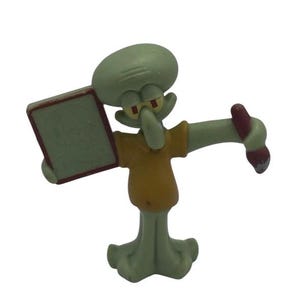 Spongebob Squarepants SQUIDWARD TENTACLES PVC Figure - McDonald’s Happy Meal Vintage Toy