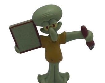 Spongebob Squarepants PVC-figuur INKTVIS TENTAKELS - McDonald's Happy Meal Vintage Toy