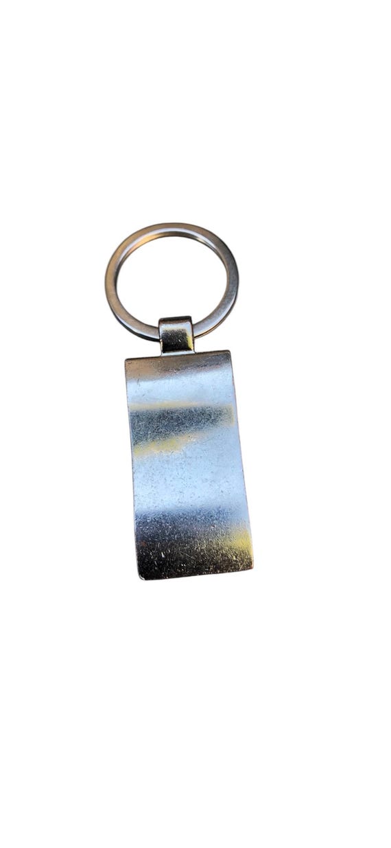 Vintage Chrome PARKSIDE VILLAGE Mississauga Keychain - Gem