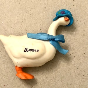 Vintage Goose Buffalo Refrigerator Magnet