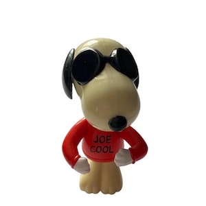 Peanuts Joe Cool Snoopy Vintage Spielzeug, Tortenfigur