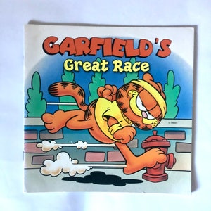 Vintage Garfield&#39;s Great Rasse, von Jim Denimys, Kinderbuch