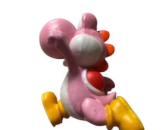 Figura de PVC Yoshi rosa de la colección Super Mario de Nintendo, Banpresto