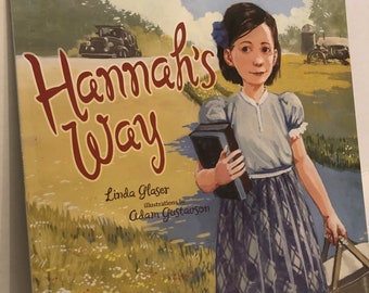 Vintage Children Classic Book “Hannah’s Way” by Linda Glaser, PJ Library