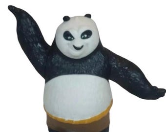 Kung Fu Panda Bear 4" Tall Toy Figure McDonalds Happy Meal 2011