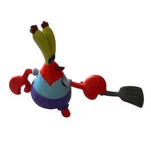 Bob l'éponge M. Krabs Fencing # 16 Jouet Happy Meal McDonald's 2012