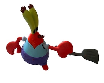 Spongebob Squarepants Mr. Krabs Fencing # 16 McDonalds Happy Meal Toy 2012