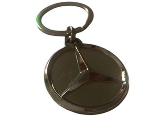 Vintage Mercedes Benz Star Keychain