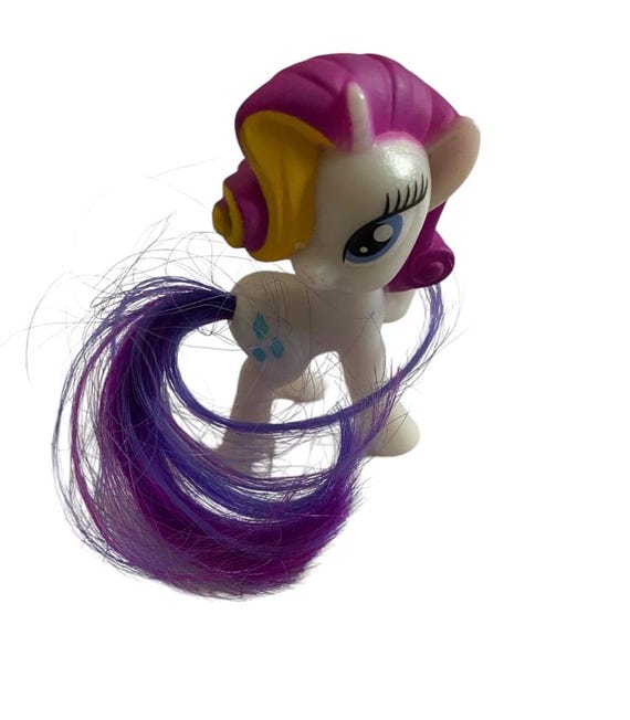 My Little Pony Rarity 2014 G4 Friendship is Magic 3 “ Mcdonald's