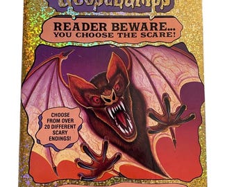 Goosebumps Vintage Book ~ Give Yourself Goosebumps # 3 ~ Trapped In Bat Wing Hall ~ By R.L. Stine 1995