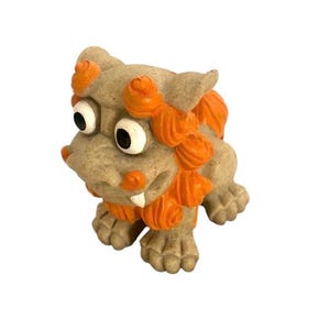 Fu dog Foo dog Shishi Lucky God  Stone Figure