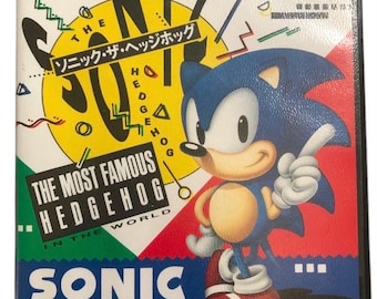 Vintage Sega “ Sonic the Hedgehog” Mega Drive Cartridge the Most