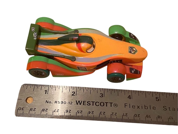 Disney Cars - Rip Clutchgoneski - Pull 'N' Race Car - Vintage Toy