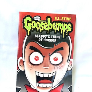 Goosebumps Graphix presents ~Slappy&#39;s Tales of Horror ~Graphic Novel ~by R.L. Stine  Vintage Comics Book 2015