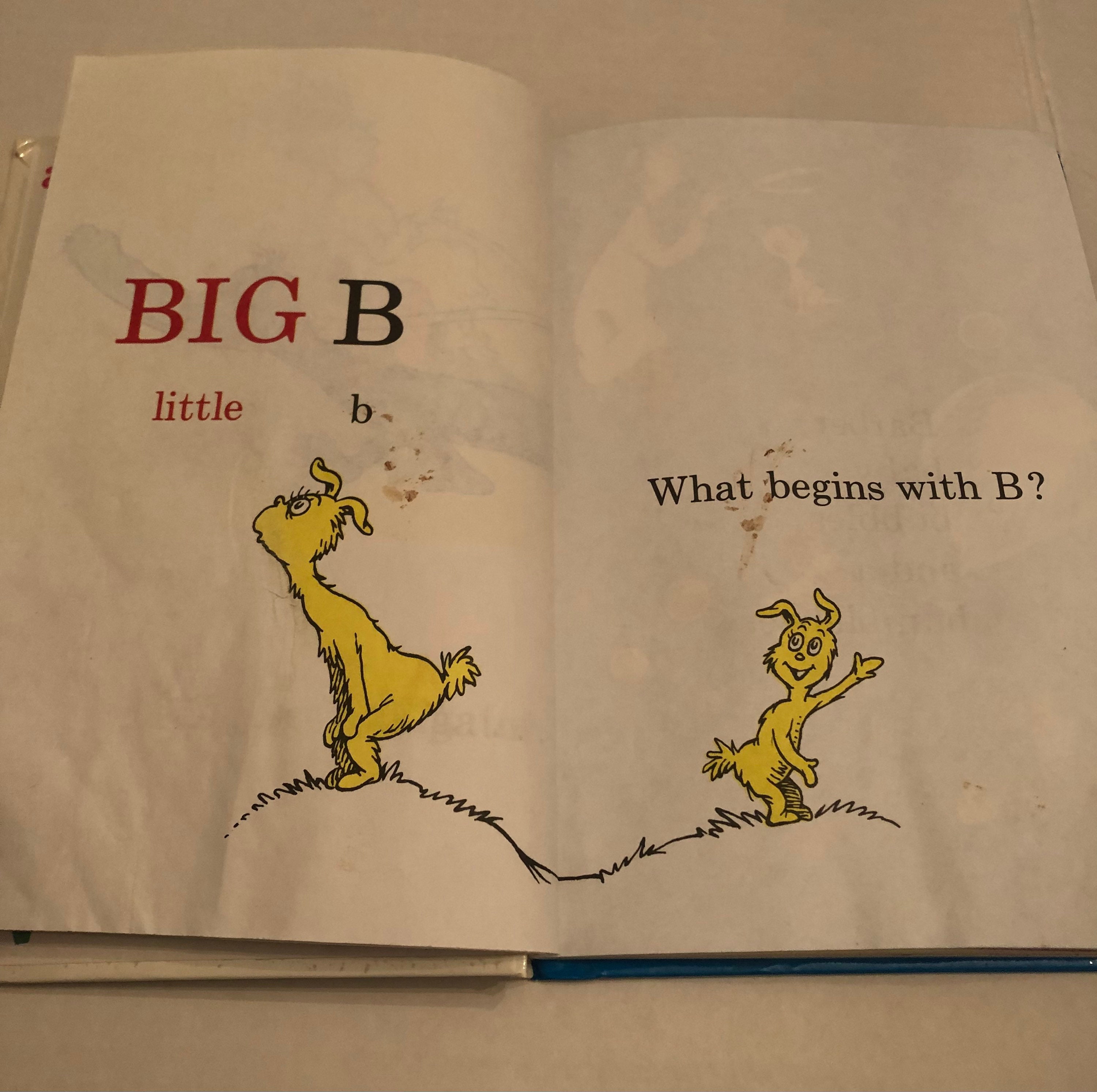 Vintage Dr.seuss’s ABC , Beginner Book , 1963 Hardcover Book... - Etsy
