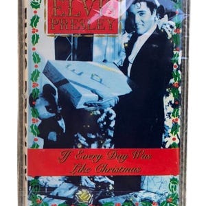 Vintage Elvis Presley If Every Day Was Like Christmas Cassette SEALED