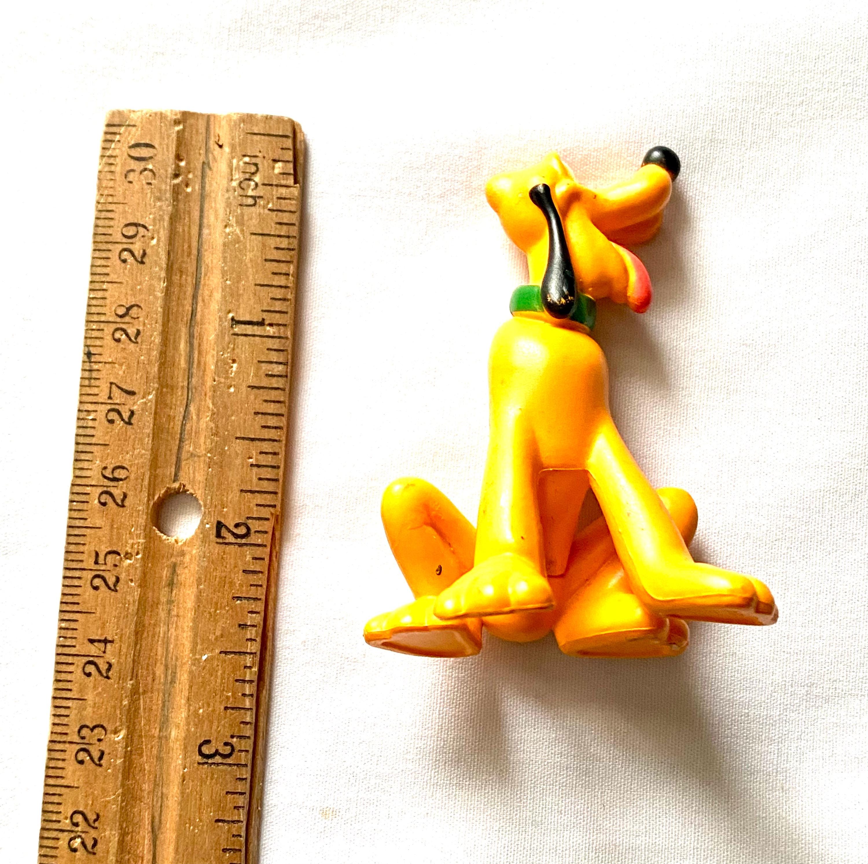 Disney Mickey Mouse and Friends Pluto PVC Vintage Toy, Cake Topper