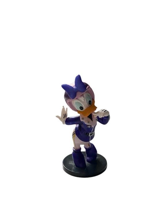 Daisy Duck Mickey Mouse and the Roadster Racers PVC Vintage Toy