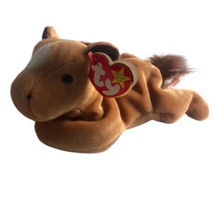 Ty Beanie Baby DERBY The Horse Retired 1995 RARE