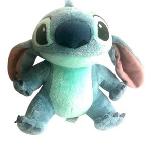 Disney Stitch Plush Toy - Lilo & Stitch , Vintage Disney Stuffed Toy 8”
