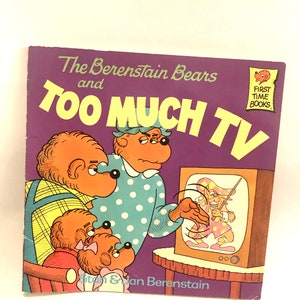 Vintage The Berenstain Bears and Too Much TV , Stan & Jan Berenstain Random House, Inc. 1984