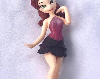 TinkerBell Fairy Friends Rosetta - Vintage Spielzeug ~ Tortenfigur