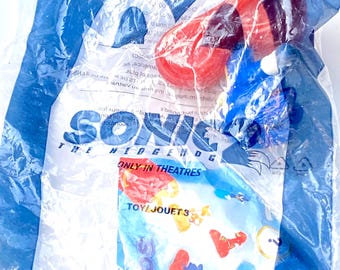 ヴィンテージ ソニック・ザ・ヘッジホッグのおもちゃ マクドナルド 