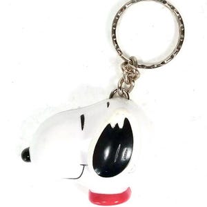 Snoopy Peanuts 50th Anniversary  Plastic Vintage Clock  Keychain