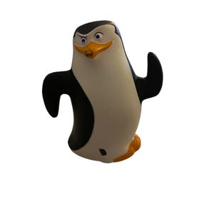 Madagascar Movie Skipper Pingouin 3" figurine à remonter McDonald's Happy Meal 2014 jouet vintage