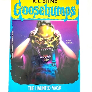Goosebumps # 11 ~The Haunted Mask ~ By R.L. Stine ~ Vintage Book 1993