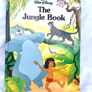 Walt Disney&#39;s The Jungle Book - Hardcover Vintage Children’s Book