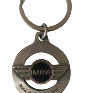 Vintage Mini automobile keychain