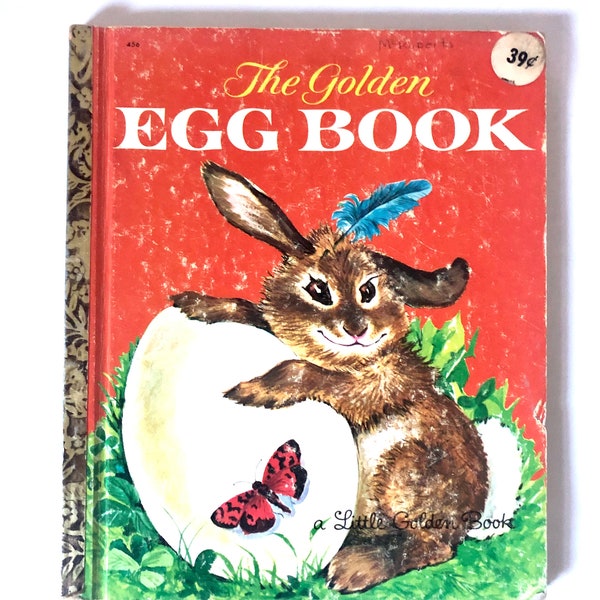 Vintage The Golden Egg Book A Little Golden Book 1962