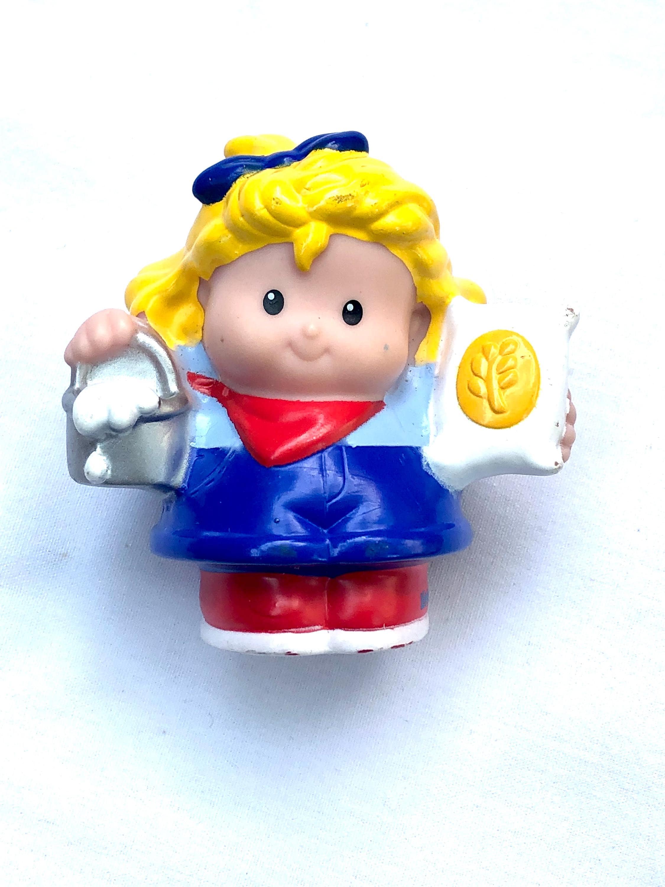 Fisher Price Little People SARAH LYNN Milkmaid Feed Milk Bucket