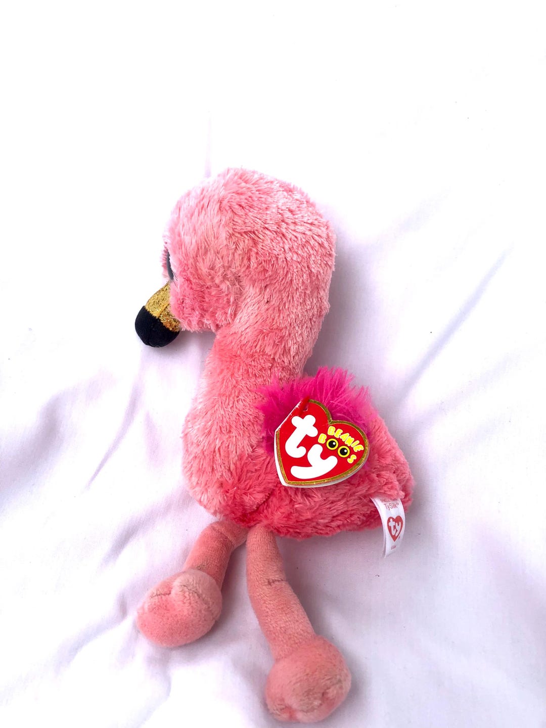 Ty Beanie Boo Gilda Pink Flamingo Vintage Collectable Beanie Plush Toy - Etsy
