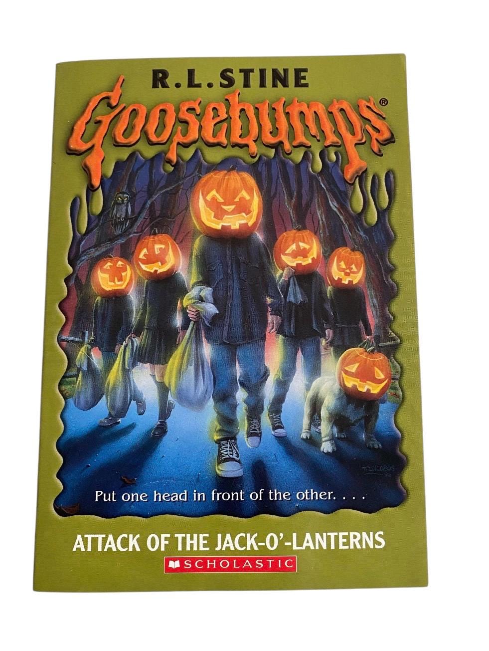 【絶版・稀少】gap PRESS 1995-1996 A&W VOL.4 Goosebumps #48 ~ “attack of the Jack-o-lanterns” ~ by R. L. Stine
