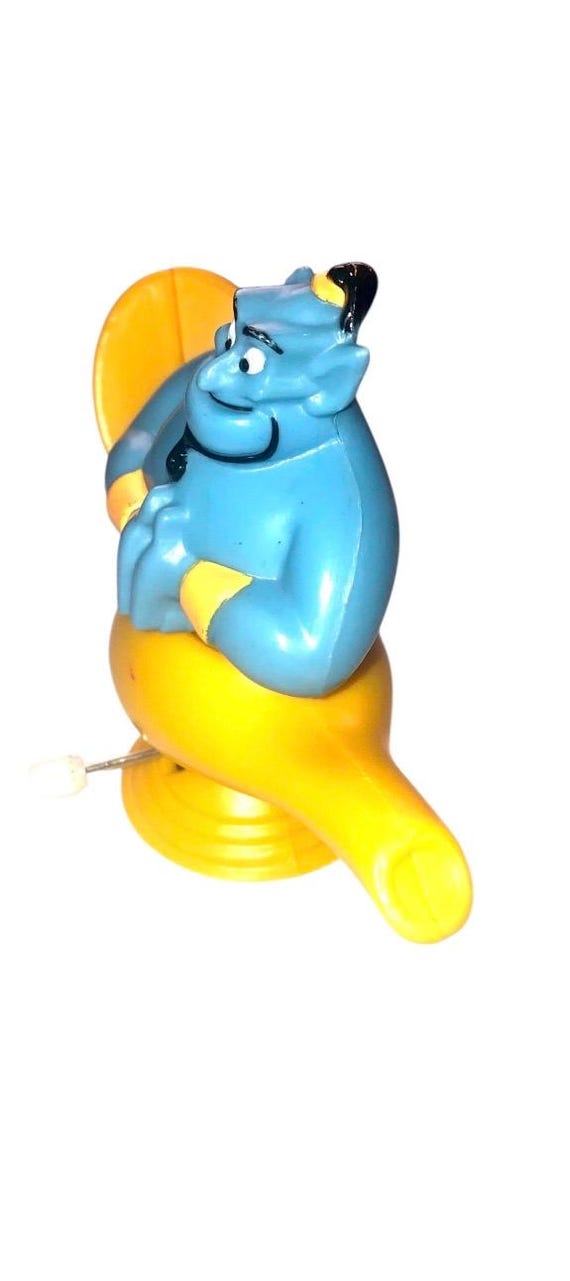 Disney Aladdin Genie Wind up Burger King Vintage Toy 1992 - Etsy