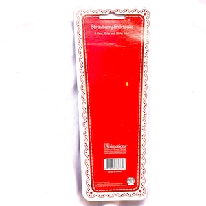 Strawberry Shortcake Red 6 Piece Stationery Study Set. 4 Pens, Ruler ...