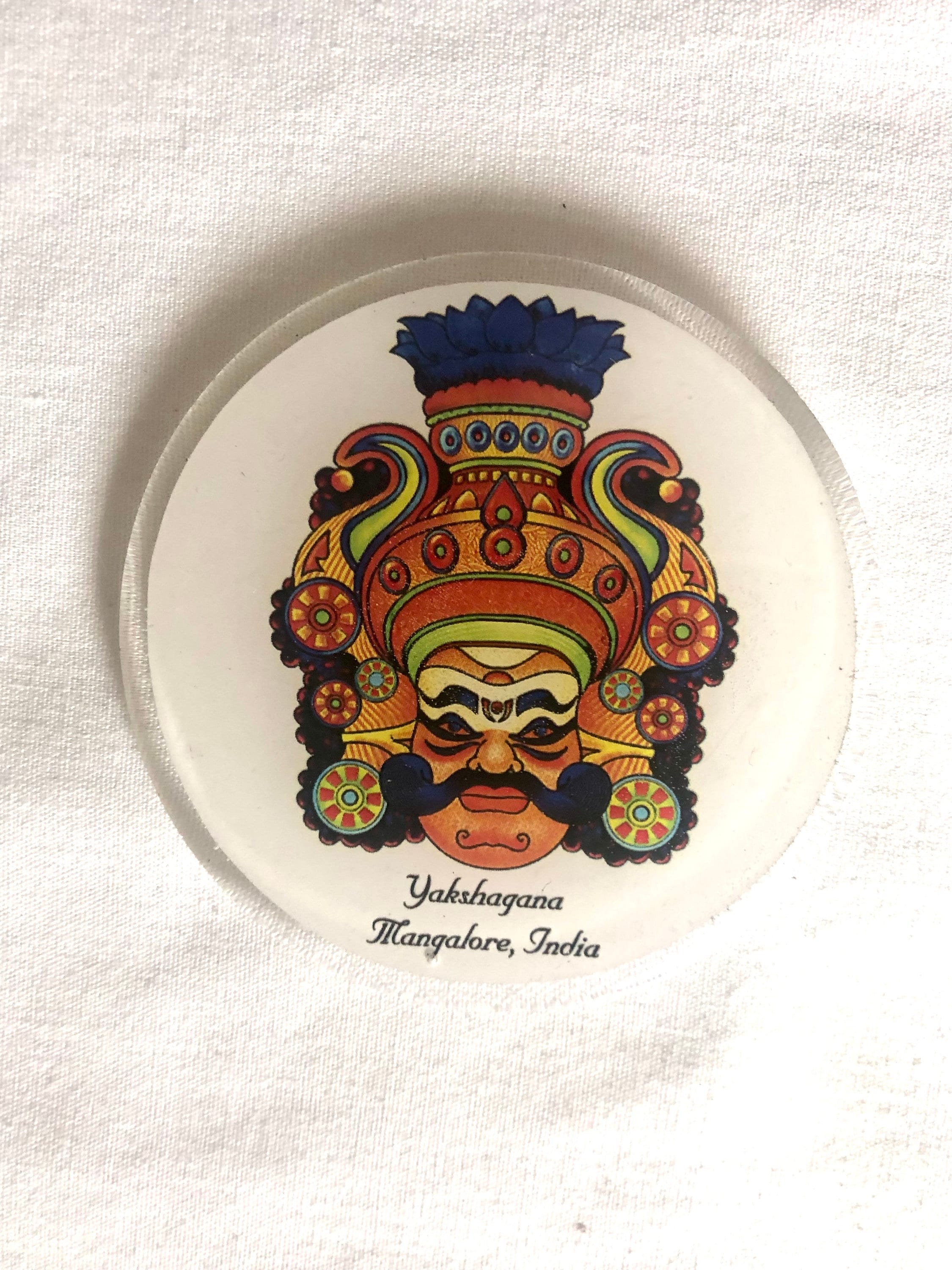 Vintage Yakshagana Mangalore,india Refrigerator Magnet Canada - Main Image