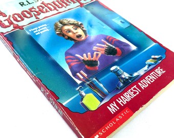 グースバンプス #26 ～私の毛深い冒険～ R.L. スタイン著 ヴィンテージ