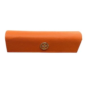 Tory Burch Orange Eyeglasses Vintage Case
