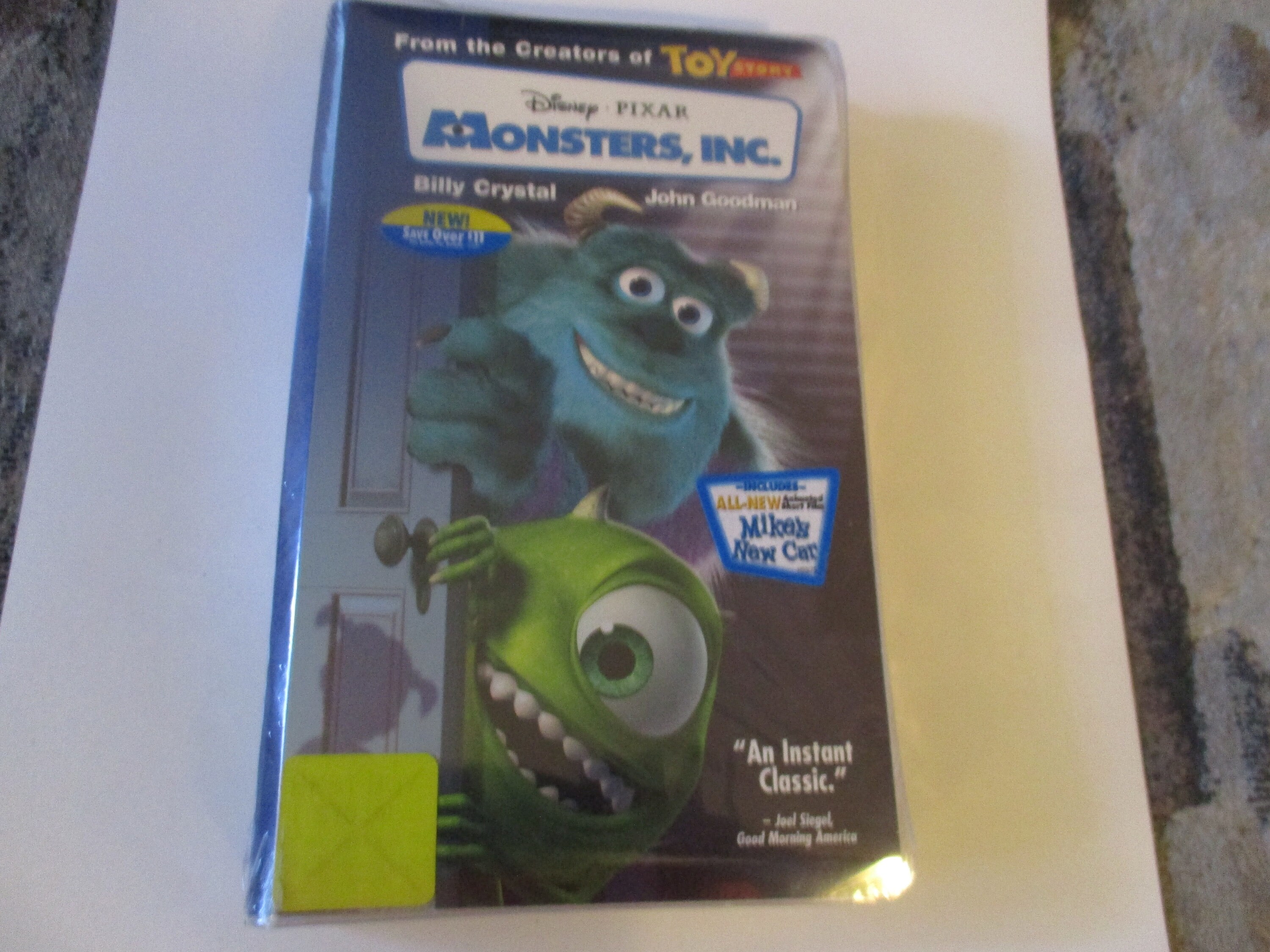 Disney Pixar Monsters Inc. VHS 2002 NEW SEALED Etsy